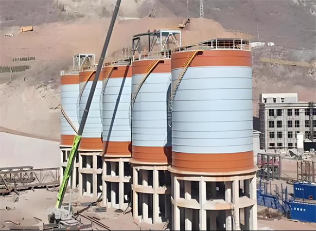 岱岳高架钢板仓